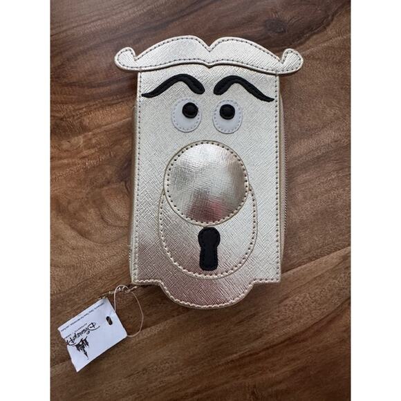 Disney Handbags - Disney Parks Alice in Wonderland Doorknob Coin Wallet w/ Key Zipper Retired- New